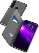 Cellularline - Motorola Moto G8 Plus, hoesje book, zwart