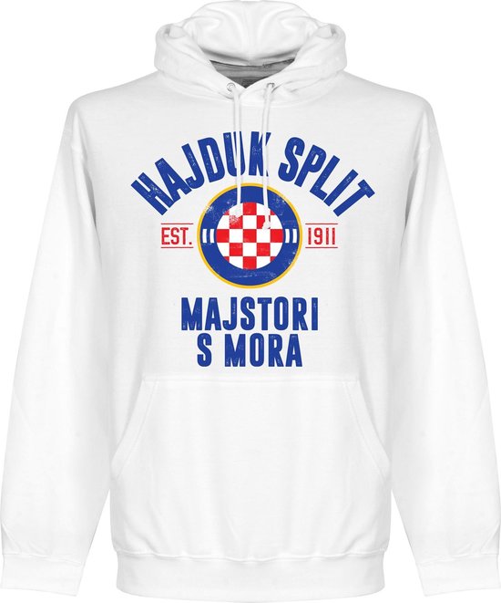 Hajduk Split Established Hoodie - Wit - M