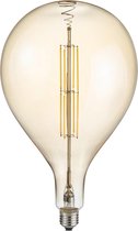LED Lamp - Design - Trion Tropy DR - Dimbaar - E27 Fitting - Amber - 8W - Warm Wit 2700K - BES LED