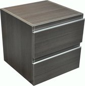 Wiesbaden Modulair Ladekast Softclose 45x45cm Hoogglans Grijs