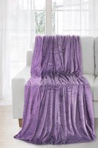 Luxe bed_deken_Brulo_Polyester_sprei _Paars_170 x 210 cm
