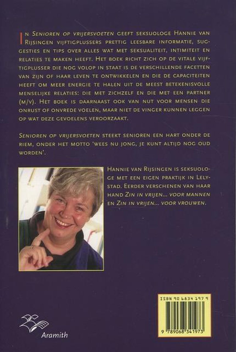 Senioren op vrijersvoeten - back cover