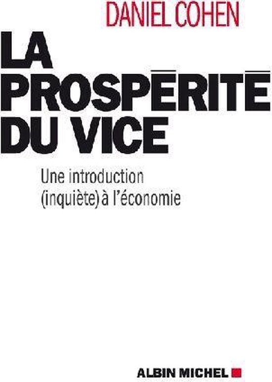 Prosperite Du Vice (La) - cover