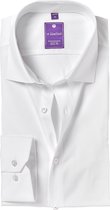 Redmond slim fit overhemd - wit - Strijkvriendelijk - Boordmaat: 41/42