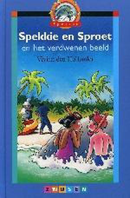 Cover van het boek 'Spekkie en sproet en het verdwenen beeld' van Vivian den Hollander