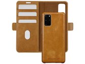 Samsung Galaxy S20+ Bookcase hoesje - dbramante1928 - Effen Cognac - Leer