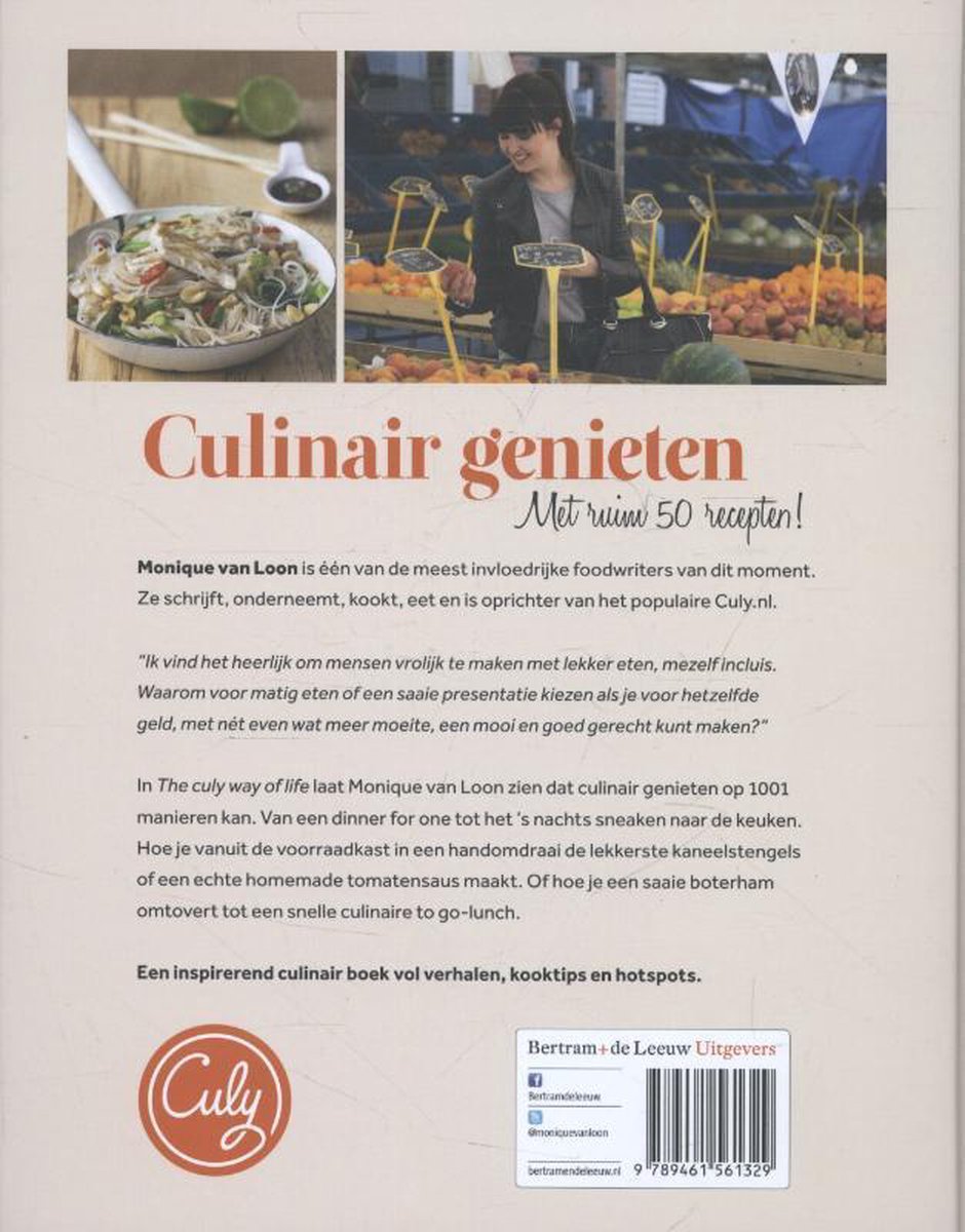 The culy way of life - back cover