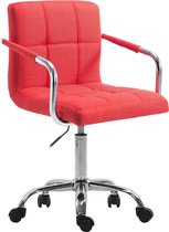 Clp Lucy V2 Bureaustoel - Stof - Rood