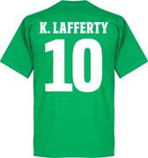 Noord Ierland Logo Lafferty T-Shirt - XL