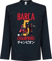 Barcelona World Cup 2015 Winners Longsleeve T-Shirt - XL
