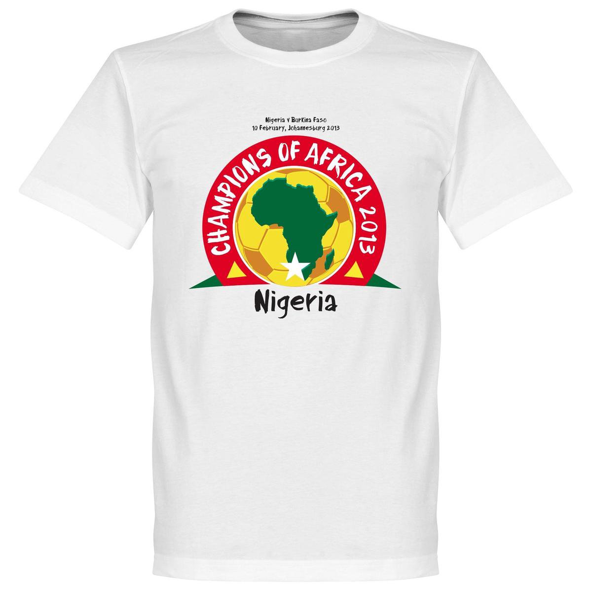 Nigeria Champions Of Africa 2013 T-shirt - XXL
