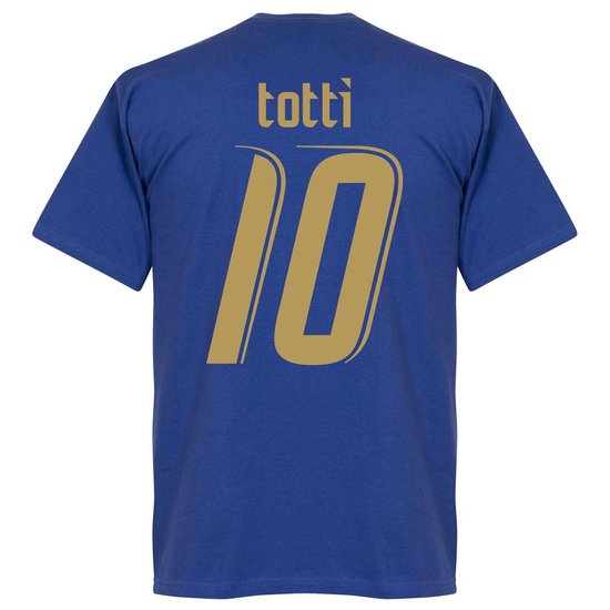 Maillot De Foot Italia Totti – Miracle – Taille Homme 2XL – Occasion état Good