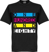 One Hundred and Eighty Banner Darts T-Shirt - S