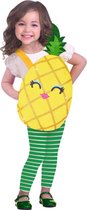 Amscan Kostuum Pineapple Meisjes Geel/groen 3-5 Jaar 3-delig