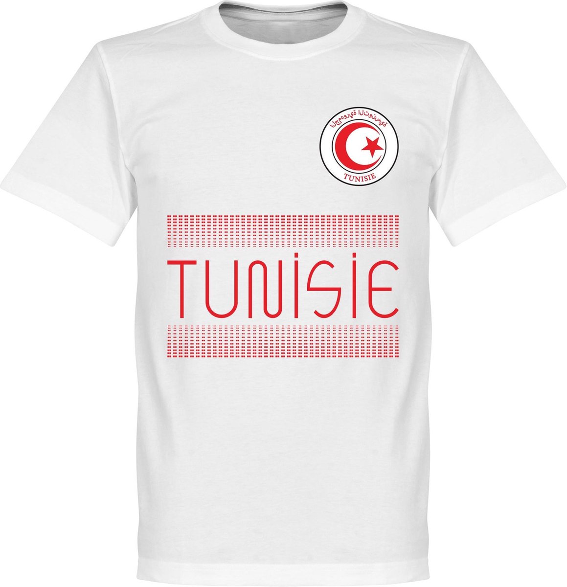1159x1200.jpg Tunesië Team T-Shirt - Wit - S - Afbeelding 1