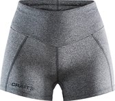 Craft Essence Hot Sportbroek Dames - Dk Grey Melange - Maat M