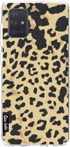 Casetastic   Hoesje - Softcover Hoesje met Design - Leopard Print Sand Print