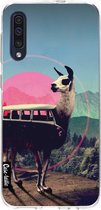 Casetastic Samsung Galaxy A50 (2019) Hoesje - Softcover Hoesje met Design - Llama Print