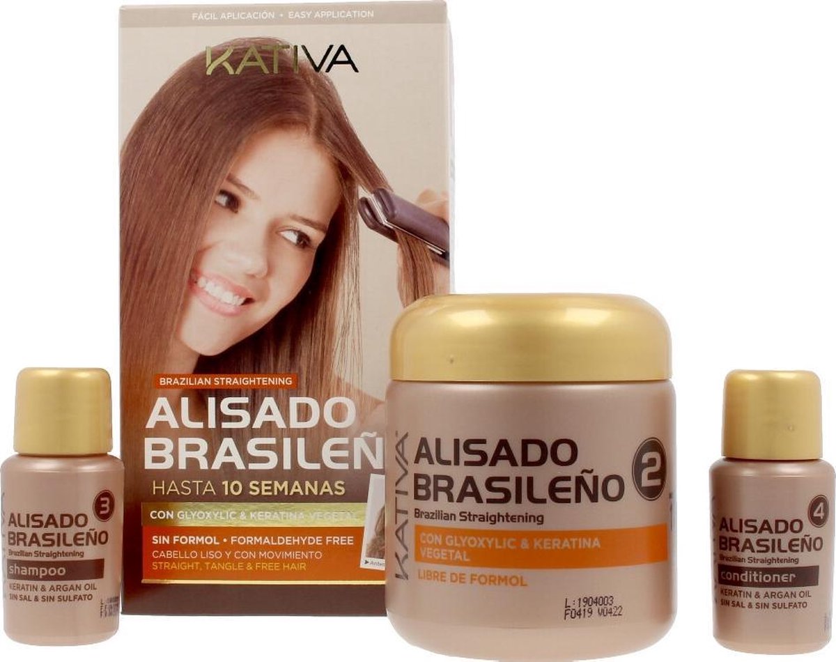 KATIVA Système de lissage brésilien Kit | bol.com