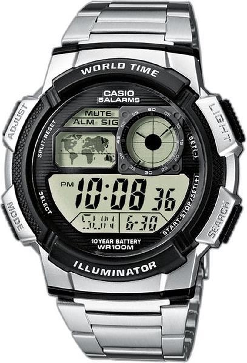 Casio Collection Men AE-1000WD-1AVEF Heren Horloge - 43.7 mm | bol.com