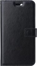 Samsung Galaxy S20 Hoesje Wallet Book Case Pasjes Kunst Leer Zwart