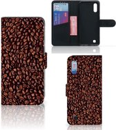 Geschikt voor Samsung Galaxy M10 Book Cover Koffiebonen