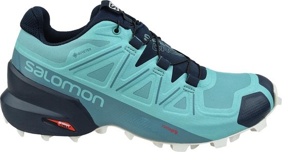 Salomon W Speedcross 5 GTX 407946, Vrouwen, Blauw, Hardloopschoenen maat: 40 2/3 EU
