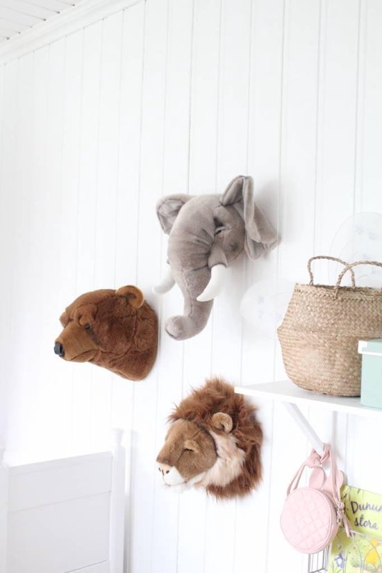 Wild & Soft Leeuw Cesar Dierenkop Klein — afbeelding 4
