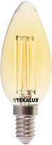 Olucia Deco Led-lamp - E14 - 2200K Warm wit licht - 5 Watt - Dimbaar