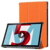 Huawei MediaPad M5 10.8 inch - Tri-fold Book Case - Oranje