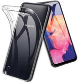 FONU Siliconen Backcase Hoesje Samsung Galaxy A10 (SM-A105) - Transparant