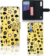 Xiaomi Mi 9 Lite Telefoonhoesje met Naam Punk Yellow