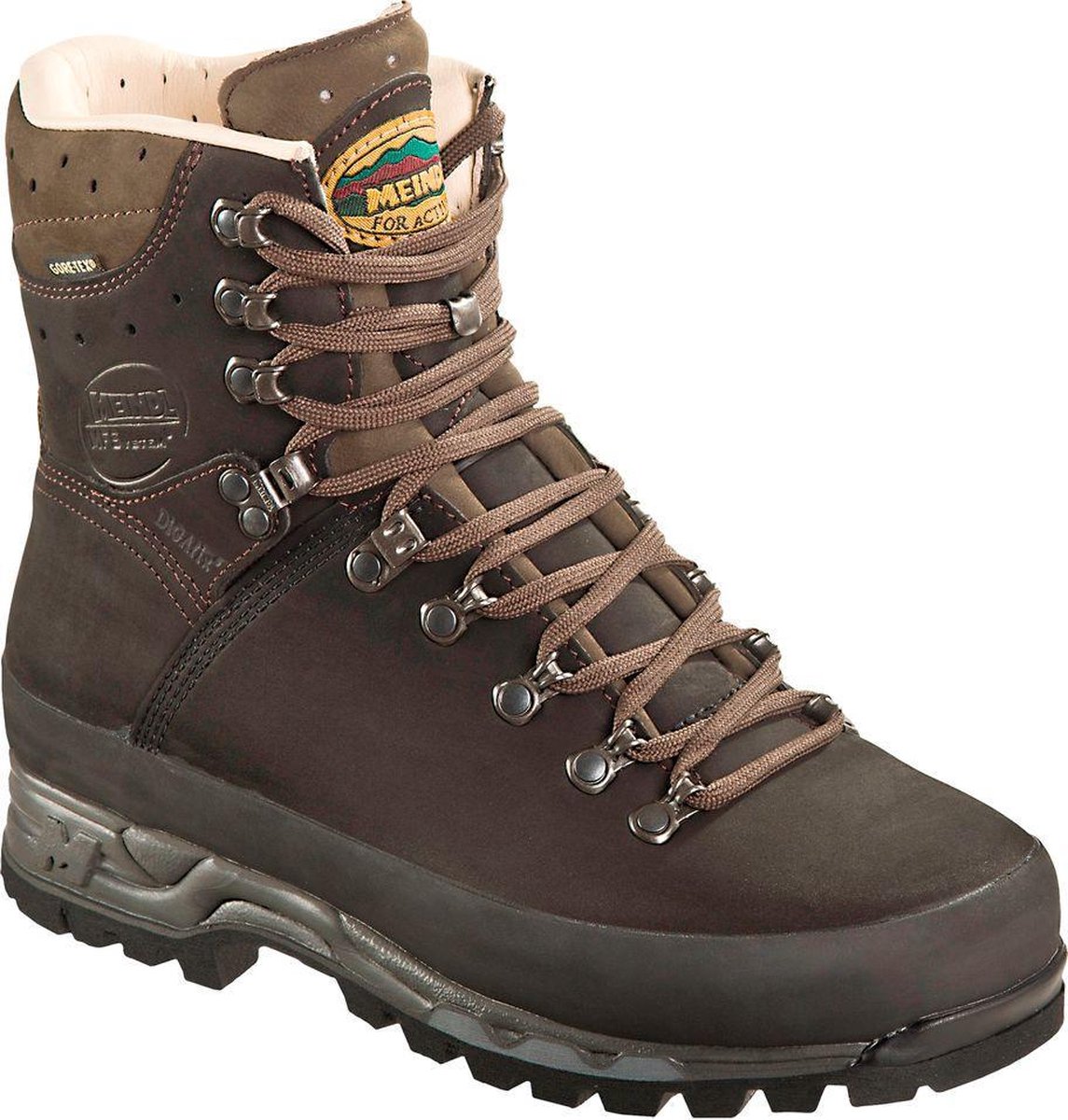 Meindl Island MFS Active 01 /d. Schoenen Wandelschoenen Bergschoenen Zwart