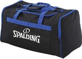 Spalding Large Sporttas Met Zijvakken - Zwart / Royal | Maat: Uni