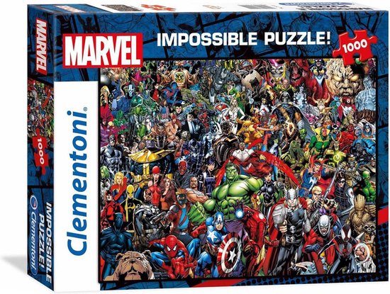 Clementoni Impossible legpuzzel Marvel - 1000 stukjes - Marvel