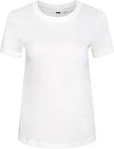WE Fashion Dames T-shirt van biologisch katoen - Maat M