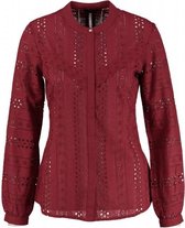 Only chili pepper rode slim fit blouse valt kleiner - Maat 36