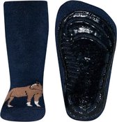 Antislip sokken donkerblauw met paard-23/24