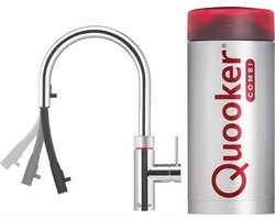 Quooker Flex Kokendwaterkraan - COMBI boiler - Chroom - 3in1
