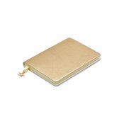 NOTITIEBOEK - A6 Metallic Goud Notebook