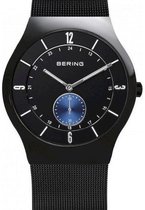 BERING 11940-228 - Horloge - RVS - Zwart - Ø 40 mm
