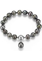 Adriana  zilverarmband rhod. met Tahiti-Parels  Premium PR4-56