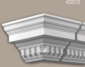 Buitenhoek Profhome 432212 Exterieur lijstwerk Hoeken voor Wandlijsten Gevelelement tijdeloos klassieke stijl wit