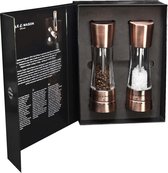 Cole & Mason Gourmet Precision Derwent Gun Copper Salt & Pepper Mill Gift Set 190 mm