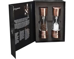 Cole & Mason - Derwent Copper Salt and Pepper Mill Gift Set 19 cm