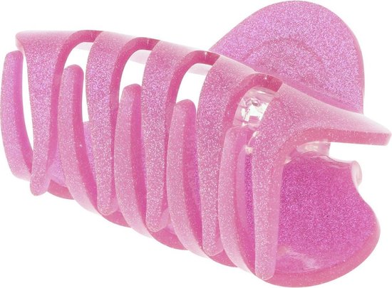 gids Ontvanger paraplu Roze haarklem met glitter | bol.com