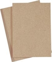 Creotime Papier 21 X 29,7 Cm 20 Stuks 70 G Bruin