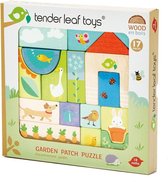 Tender Leaf Toys Vormenpuzzel Tuin Junior Hout 17 Stukjes