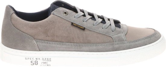 Santoni Heren Sneakers Grijs sue mono sneaker | Van den Assem