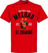 FBC Melgar Established T-Shirt - Rood - XS